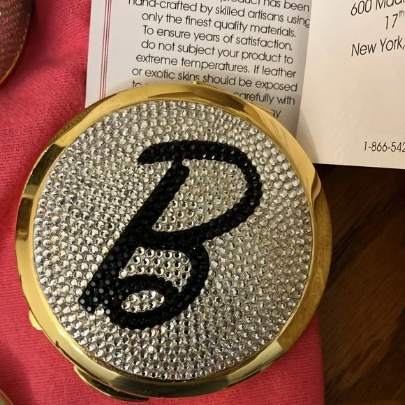 JUDITH LEIBER EXTREMELY RARE ICONIC EVENING BAG , COMPACT, COIN PURSE , MIRROR, - Picture 4 of 13